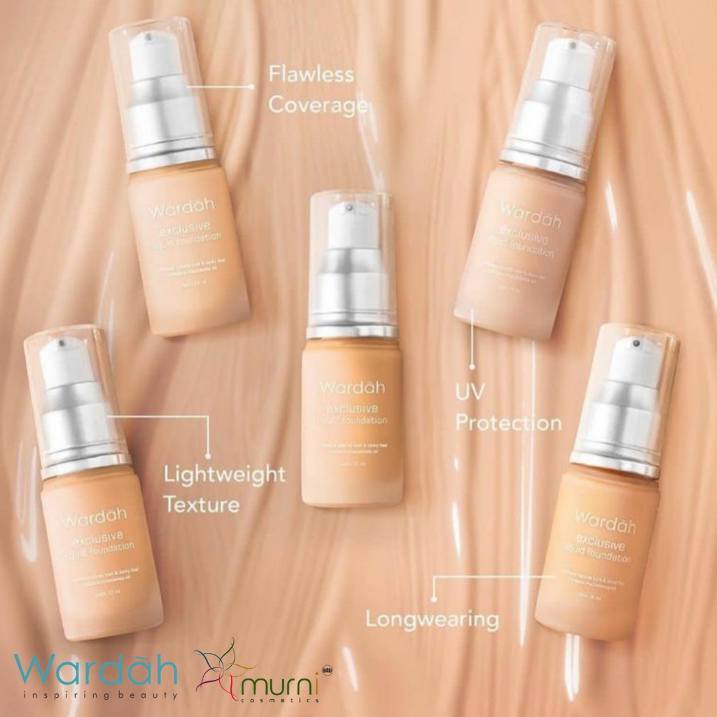 WARDAH Exclusive Liquid Foundation SPF 30 20ml