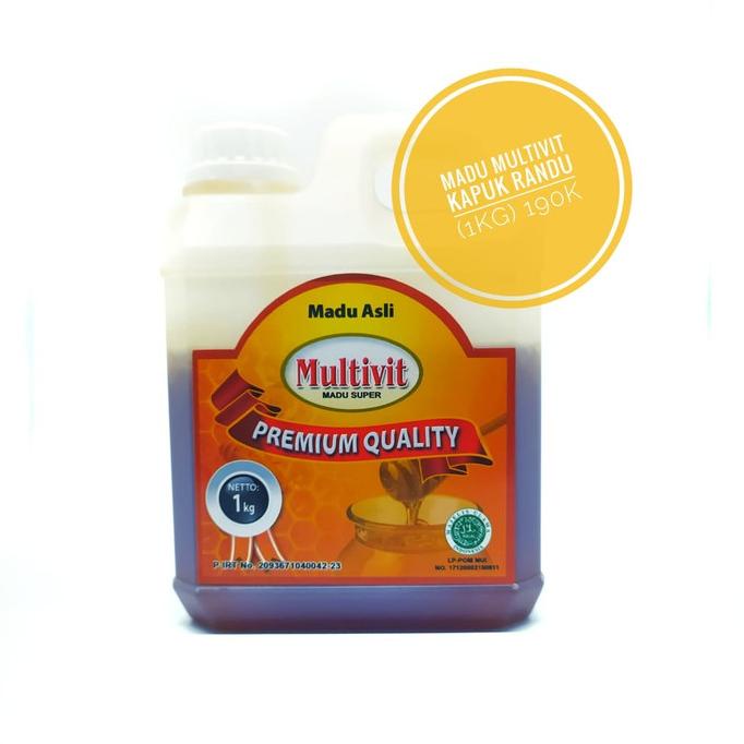 

Madu Multivit Kapuk Randu 1kg | Madu Murni