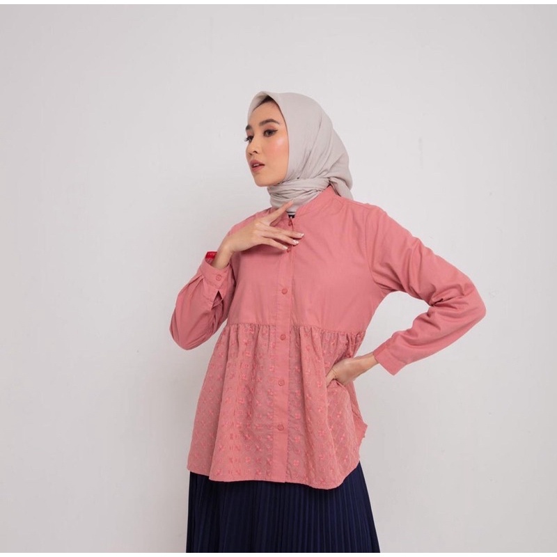 Baju Atasan Wanita Dauky Chantily S Tunic Textured