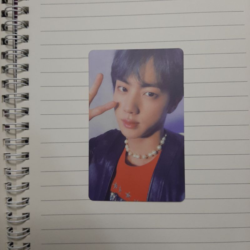 PHOTOCARD SEOKJIN JIN BTS MOTS PERSONA [versi 4]