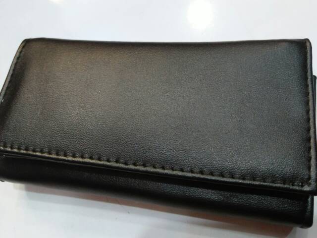 Dompet kunci stnk hitam polos