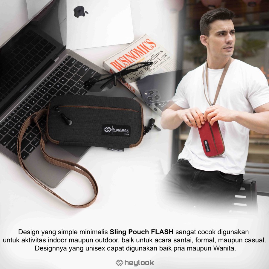 Tas HP Tas Gantung Leher Terbaru Tas HP Mini Hanging Wallet Tempat HP Kartu ATM Uang Koin Dompet Selempang Gantung Leher Pria Wanita