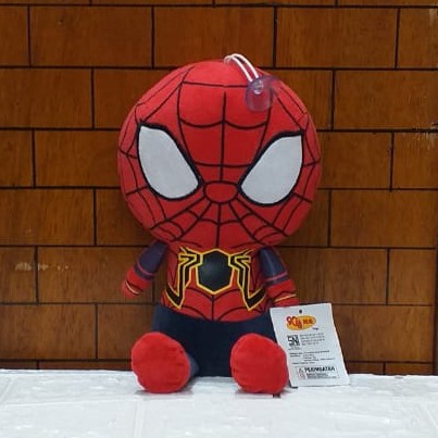 Boneka Spiderman Overall Size 30cm/8 Inchi boneka superhero avenger