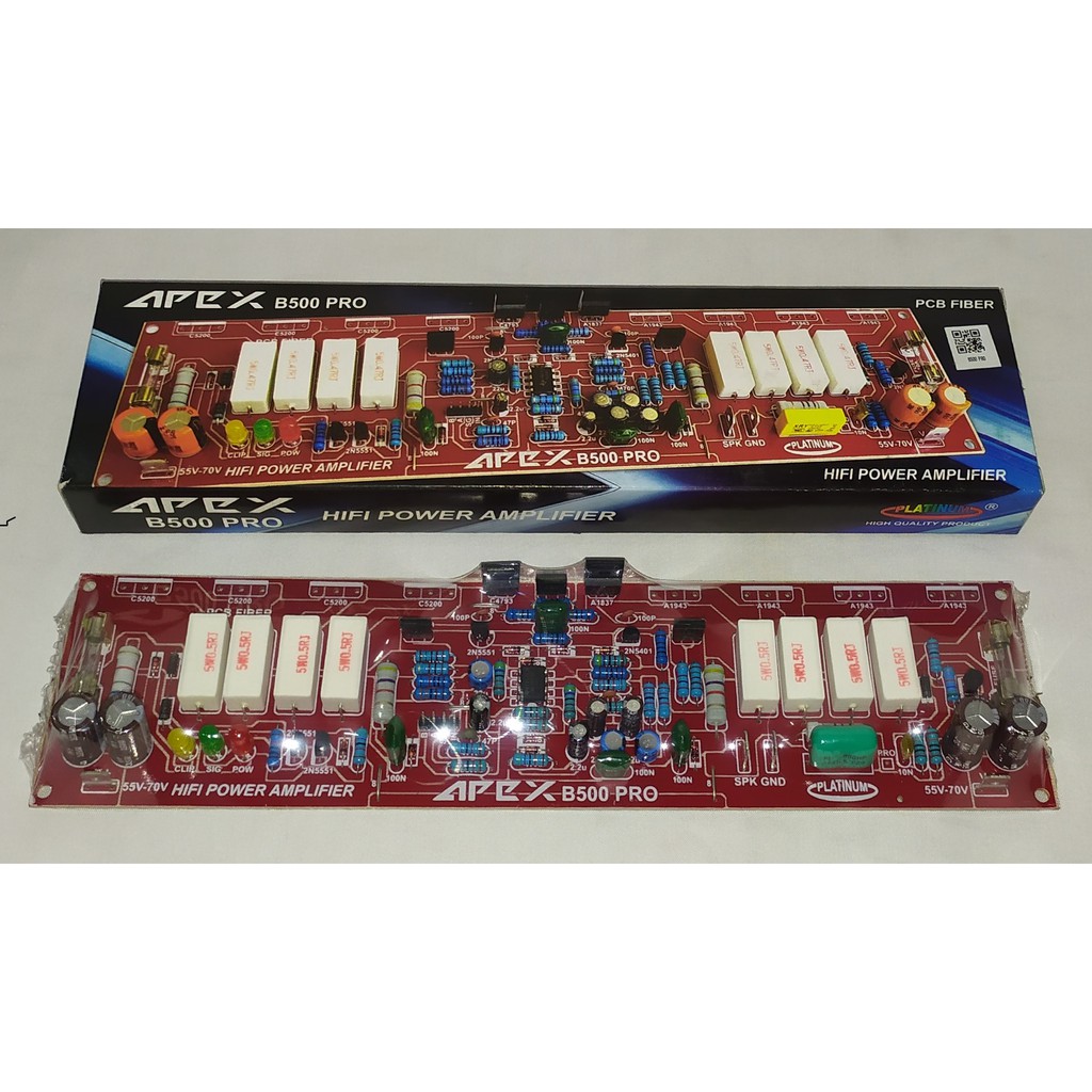 Kit Power Amlplifier Apex B500 PRO Platinum-B500 PRO