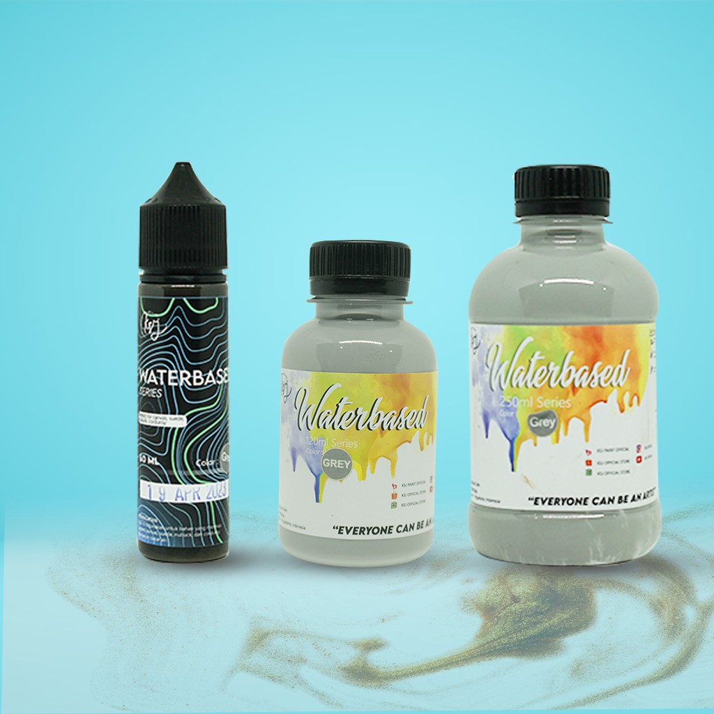 Cat Sepatu KSJ Canvas X Suede Waterbased ( Pelengkap Pembersih Sepatu / Shoe Cleaner )-GREY