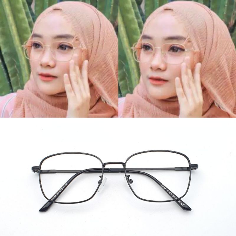 Frame Kacamata Minus Kacamata Antiradiasi Frame Kacata Fashion Kacamata Wanita Kacamata Kotak Wanita