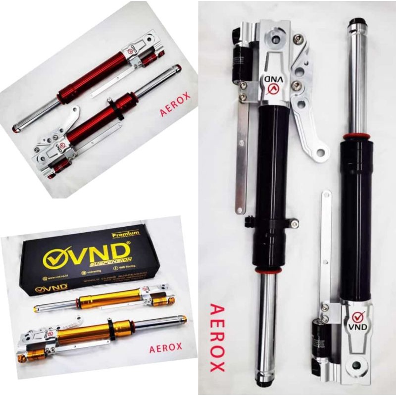 SHOCK DEPAN VND AEROX 155 DAN NEW AEROX 155 CONNECTED