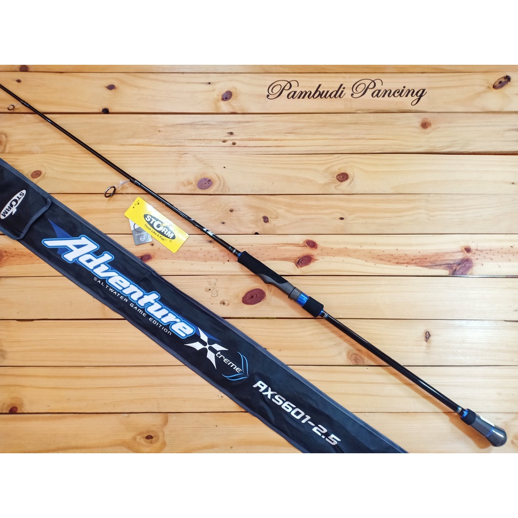 STORM | Joran Salt Water STORM ADVENTURE XTREME Jigging Rod 1 pc - FUJI - Type Spinning & OH Casting