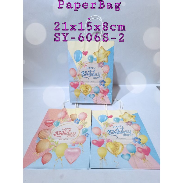 

paper Bag Happy. birthday. Sy-606s-2 AH/lsn