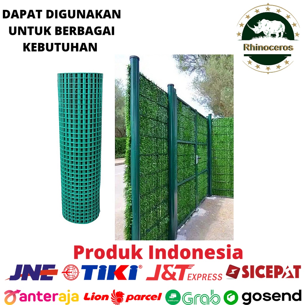 Kawat Ayam Loket PVC Kawat Hijau Kawat Ayakan Ram Kawat Kandang 1/4Inc