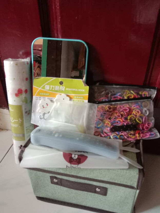 Nm158 Gantungan Handuk Baju Hook Tempel Dinding Dekorasi Awan Serbaguna Set 3in1