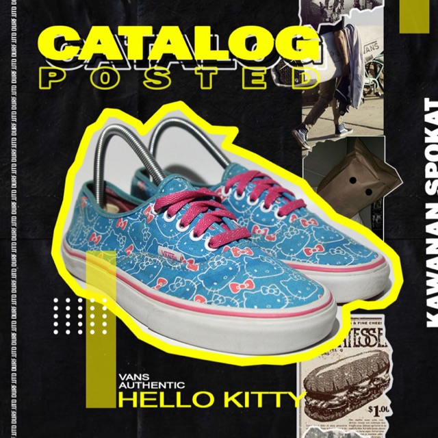 VANS AUTHENTIC HELLO KITTY