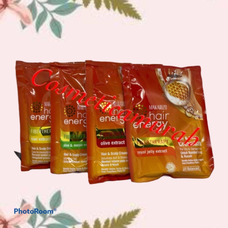 VARIANT LENGKAP [ 60 gram ] hair creambath makarizo sachet / creambath makarizo sachet