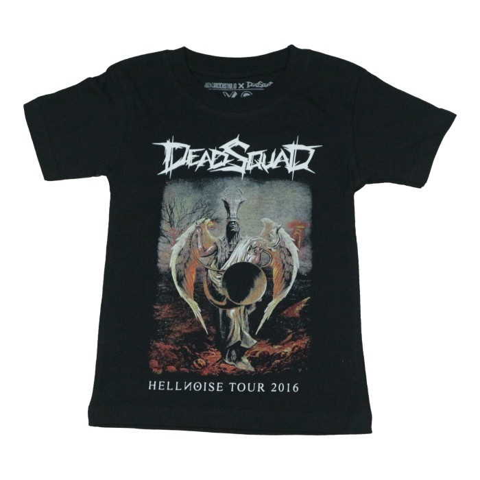 Spesial Official Merchandise Tshirt Anak Deadsquad  Hellnoise Tour 2016 - XS Berkualitas