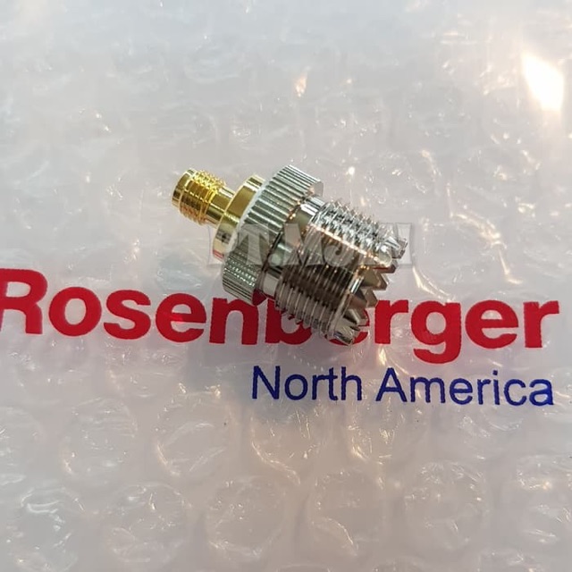 Konektor Adapter UHF female ke SMA female Rosenberger