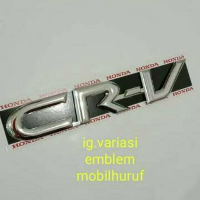 Logo Emblem Mobil Honda CRV