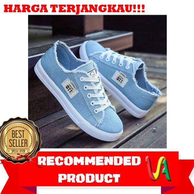 Sepatu Wanita Kets/sepatu  Casual wanita/sepatu kets biru/sepatu sneakers wanita/sepatu kets murah