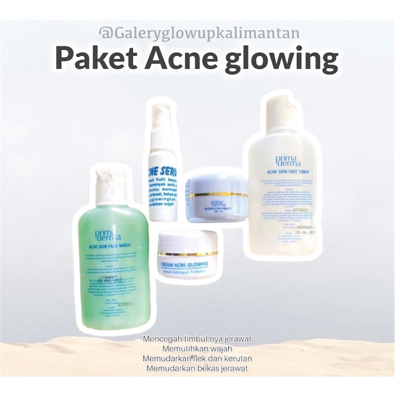 PRIMADERMA ACNE GLOWING | PRIMADERMA ORIGINAL