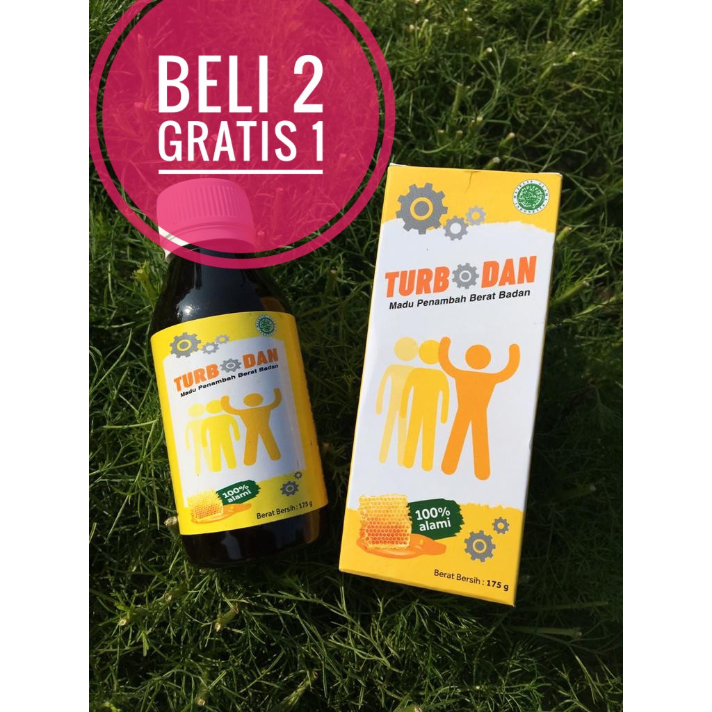 Turbodan madu Gemuk Badan Promo Beli 2 Gratis 1