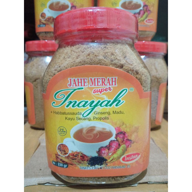 

Jahe Merah Super Inayah 330 Gr