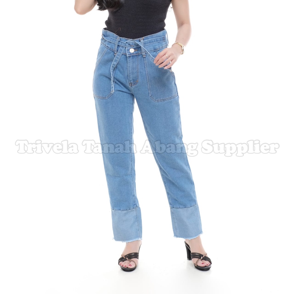 Alea Boyfriend Jeans Wanita