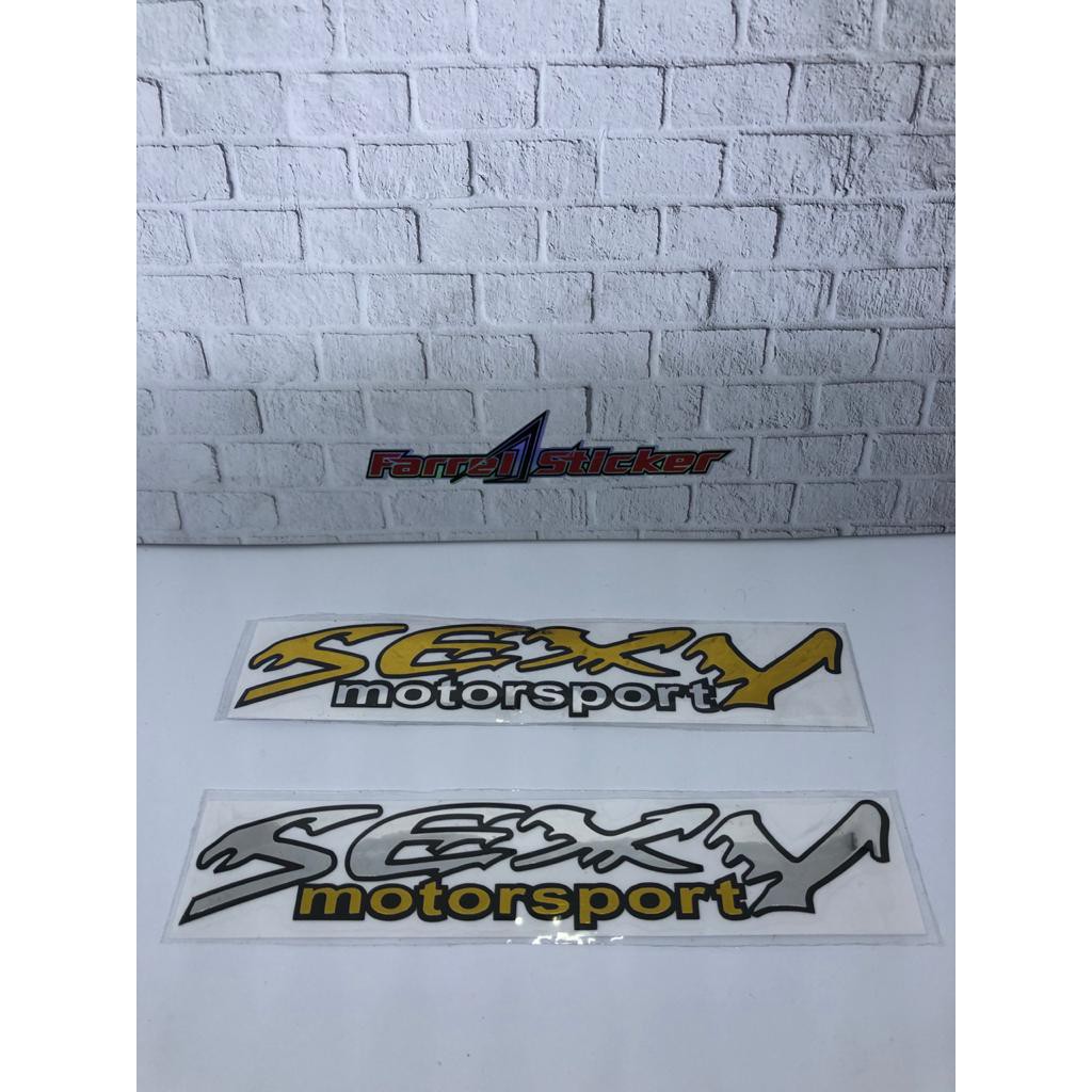 Stiker Sticker SEXY MOTORSPORT 15cm