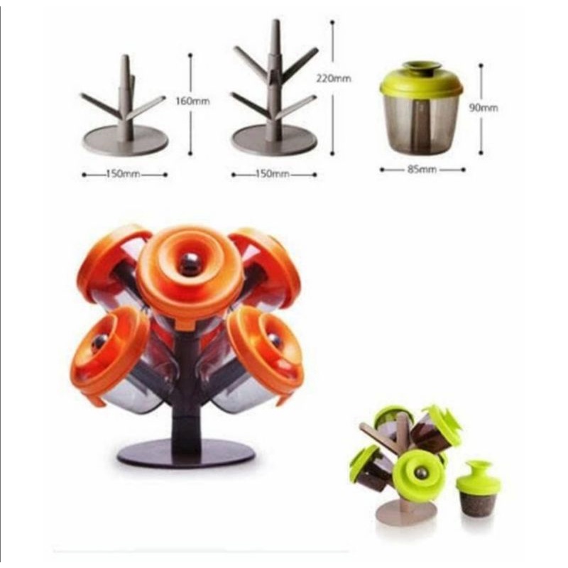 Rak bumbu tempat bumbu spice Rack pop up
