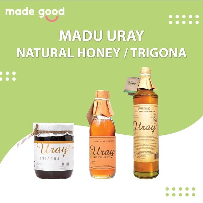 

Madu Uray Natural Honey / Trigona - 100% Madu Asli