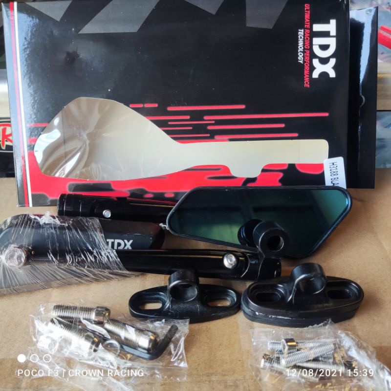 Spion TDX Model Rizoma Circuit Kaca Biru Universal