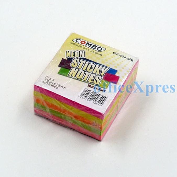 

Promo Awal tahun Memo Tempel / Sticky Note / Kertas Memo Stick / Post it SNT 654 5PK Promo Awal
