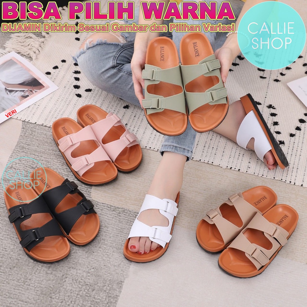 Sandal Wanita Slop Puyuh Model Birken Jelly 8038A-1J 1301-1 GSPR2GLZ GSPR2BLC