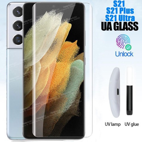 UV GLASS / TEMPERED GLASS UV SAMSUNG S21 / S21 ULTRA / S21 PLUS