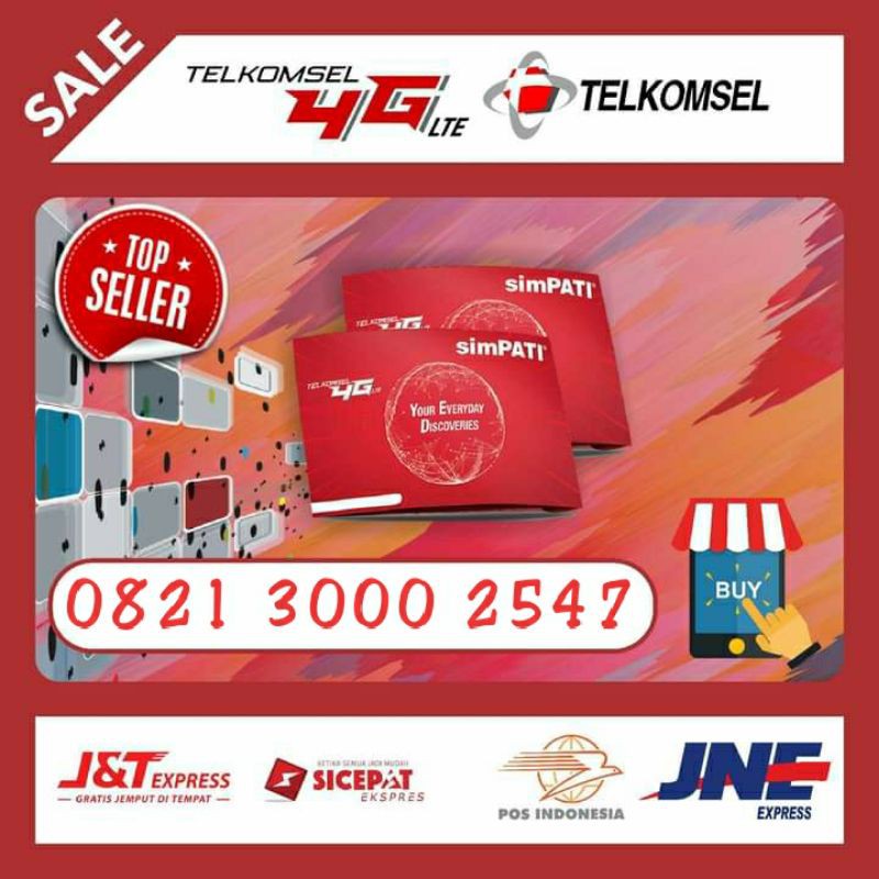 Telkomsel 2547 Nomor Cantik Simpati 2547 Hoki Bugis