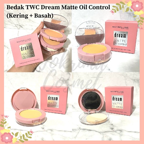 [LUSINAN] BEDAK Maybelline TWC 2IN1 DREAM PINK / FITME LUSINAN  / TOKRIMACOSMET