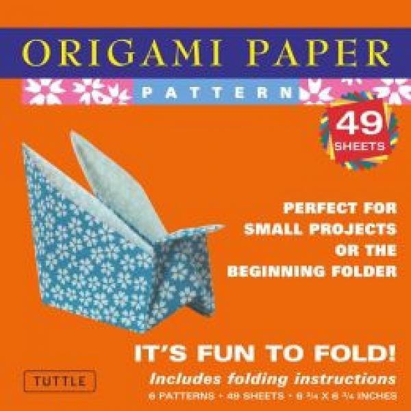 

Origami Paper Pattern 6 3/4" 49 Sheets (Origami Paper Packs) - 9780804835251 - Buku Ori Periplus
