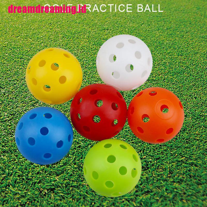 10pcs Bola Golf Untuk Latihan Indoor / Outdoor