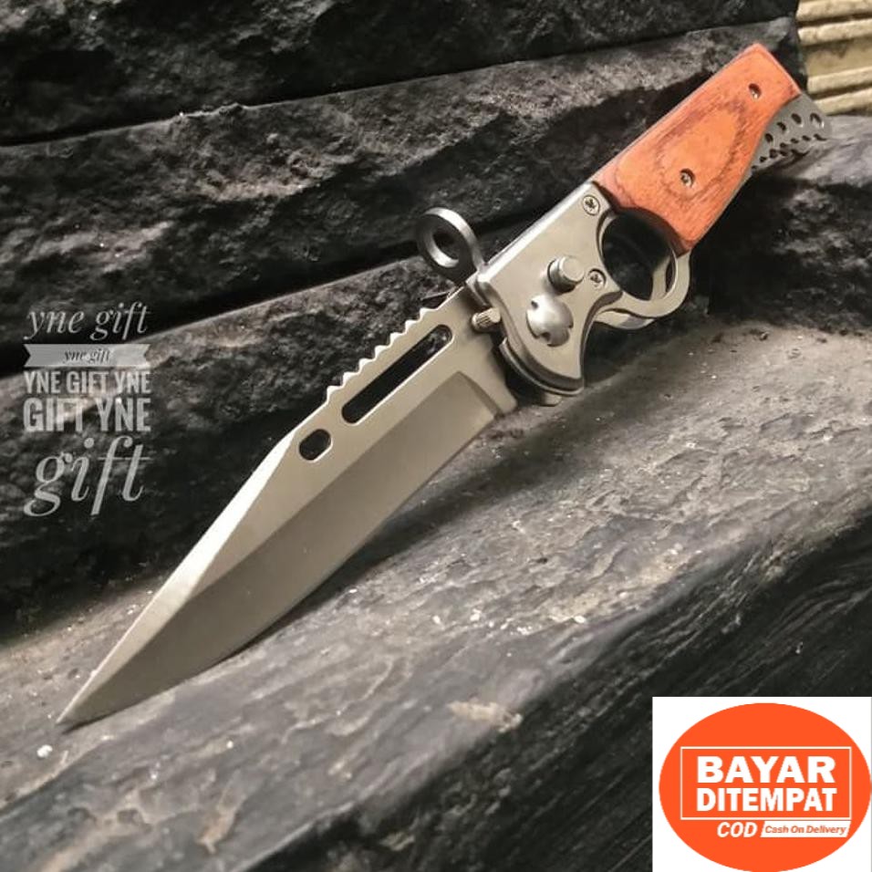 MurMer.. (PROMO ) Pisau Lipat PLK99 Pisau Berburu Pisau Lipat Tajam Murah Pisau Unik ►˛◄