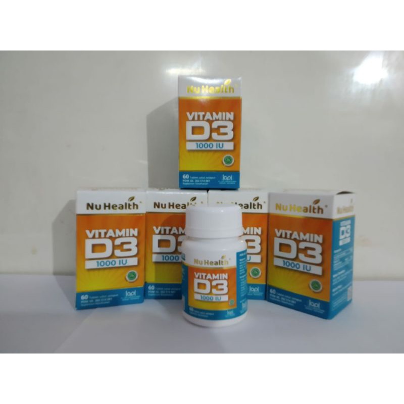 NU Health Vitamin D3 1000 UI