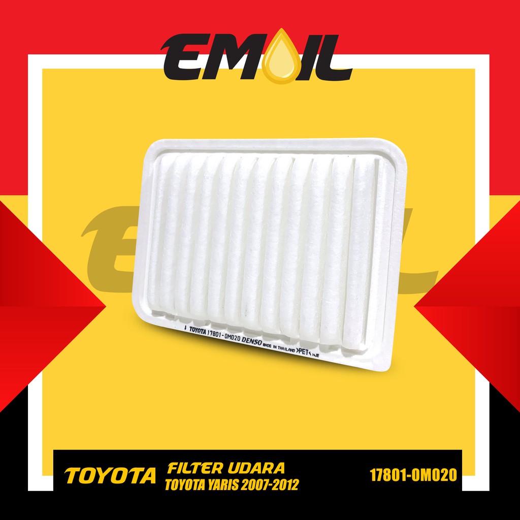 FILTER UDARA / SARINGAN UDARA / AIR FILTER TOYOTA YARIS 2007-2012 / 71801-0M020