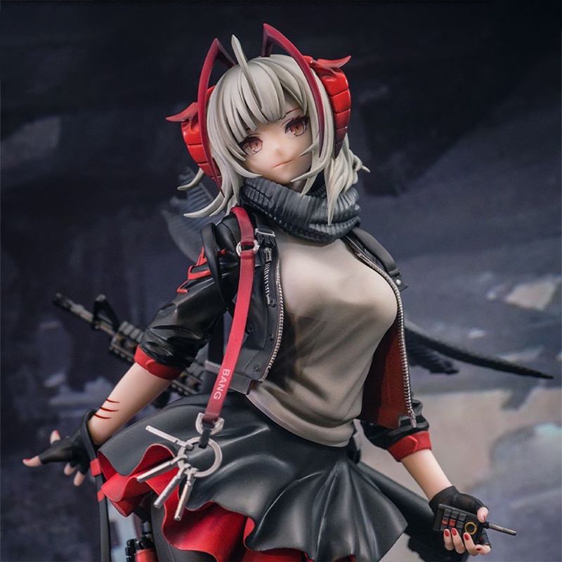 Mainan Action Figure Anime Game Arknights W 1 / 7 Bahan PVC Ukuran 27cm Untuk Hadiah Anak