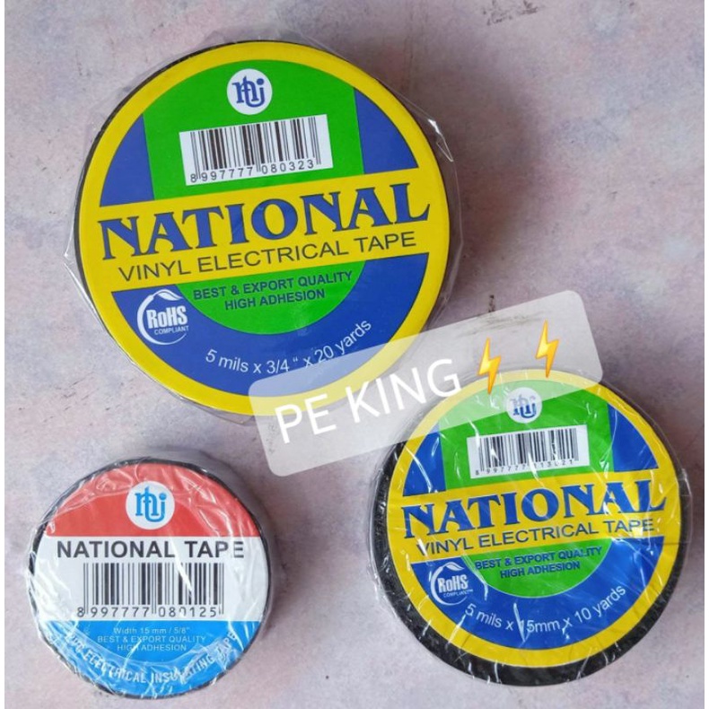 

Isolasi Listrik National Hitam Nachi Nasional Lakban Kabel Electric