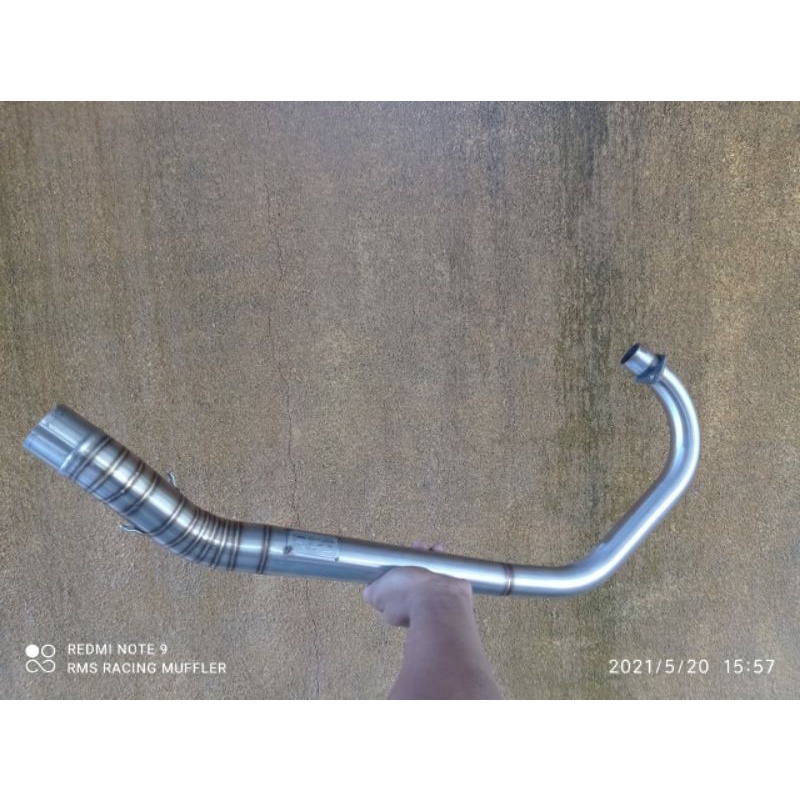Leher Knalpot Roll bending ukuran 38 burr up Megapro Tiger Cb GL pro CTS
