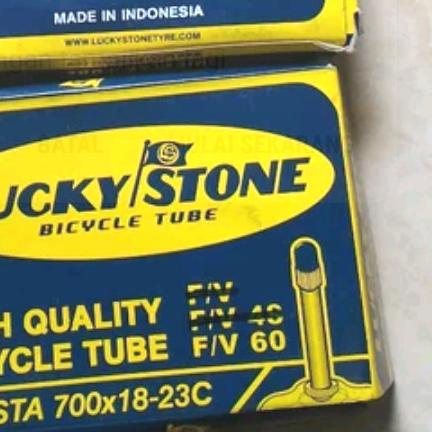 ○ BAN DALAM SEPEDA FIXIE 700X23C LUCKY STONE ➫