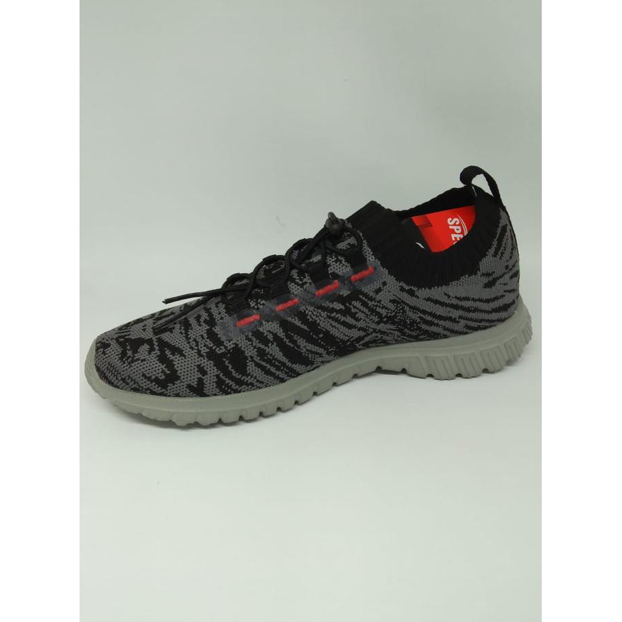 Sepatu Sepatu Running Specs Original Overtune Grey/Black Original New 2018 Terbaru