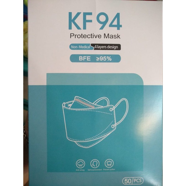 Masker KF94 Warna Warni