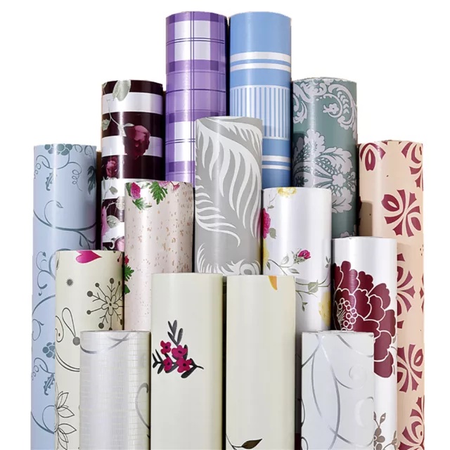 Wallpaper Dinding 10 Meter x 45 Cm Wall - Wall Paper Sticker Dinding Tembok 1 Kg muat 2 Roll