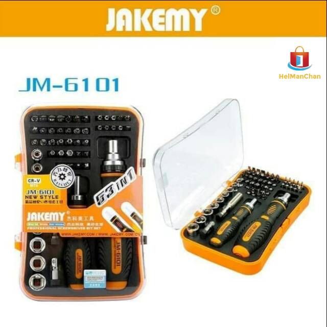 Jual Obeng Set Jakemy Jm In Original Shopee Indonesia