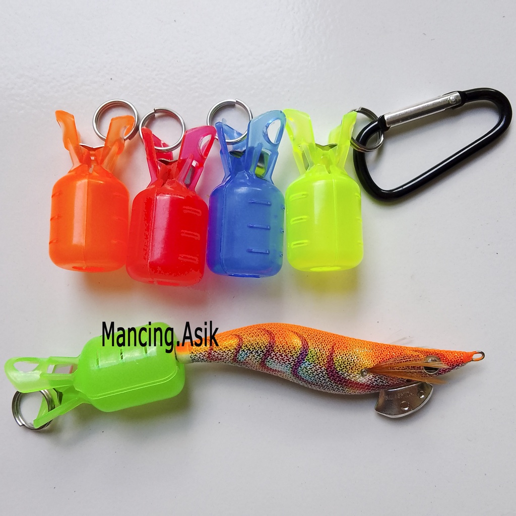 EGI Hook Cap AXZ - Egi Hook Cover - Pelindung Kail Umpan Cumi (1 Pack 5pcs) - Squid Jig Hook Cover