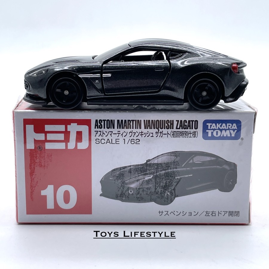 Mobil Tomica Diecast 10 Aston Martin Vanquish Zagato (2 Warna)