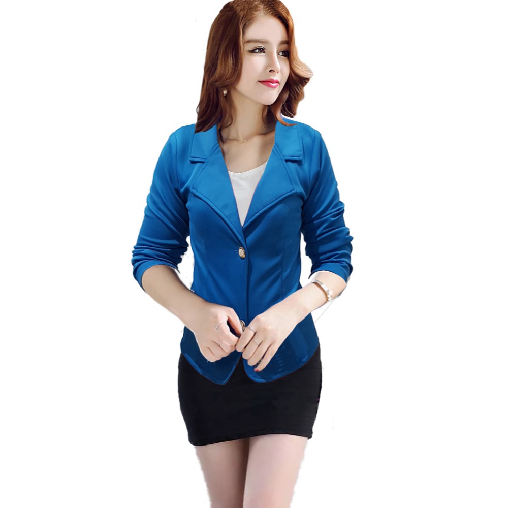 Blazer Kerja Tangan Panjang Gaya Korea Wanita dewasa - XSHOP Beatrice